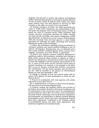 August 1971 The First Annual Report Of The Council On Environmental Quality