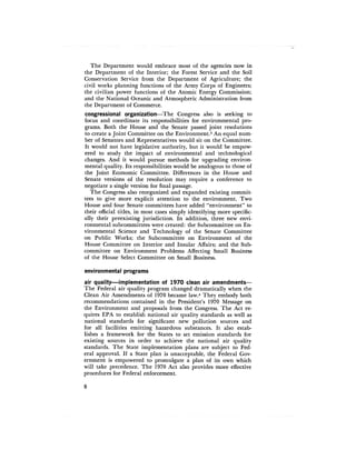 August 1971 The First Annual Report Of The Council On Environmental Quality