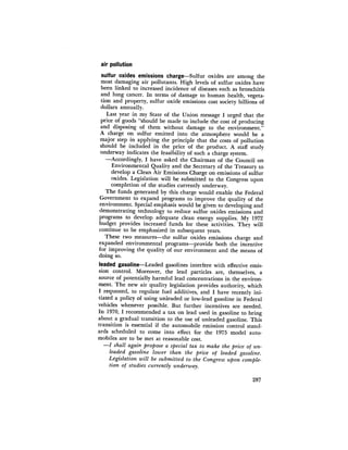 August 1971 The First Annual Report Of The Council On Environmental Quality