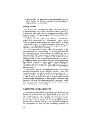 August 1971 The First Annual Report Of The Council On Environmental Quality