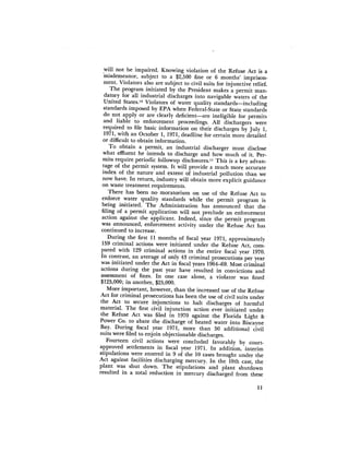 August 1971 The First Annual Report Of The Council On Environmental Quality