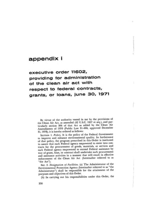August 1971 The First Annual Report Of The Council On Environmental Quality