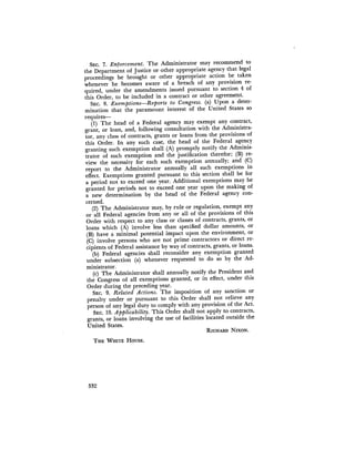 August 1971 The First Annual Report Of The Council On Environmental Quality