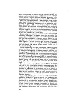 August 1971 The First Annual Report Of The Council On Environmental Quality