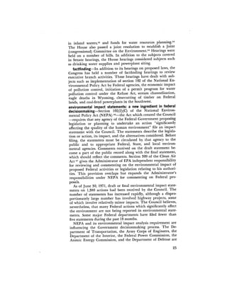 August 1971 The First Annual Report Of The Council On Environmental Quality