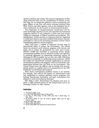 August 1971 The First Annual Report Of The Council On Environmental Quality