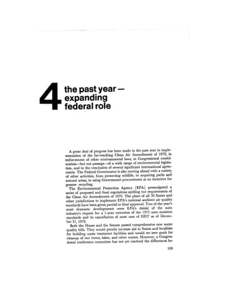 August 1972 The Second Annual Report Of The Council On Environmental Quality