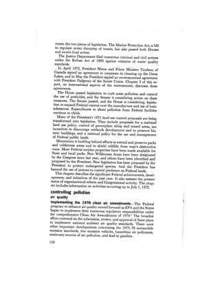 August 1972 The Second Annual Report Of The Council On Environmental Quality