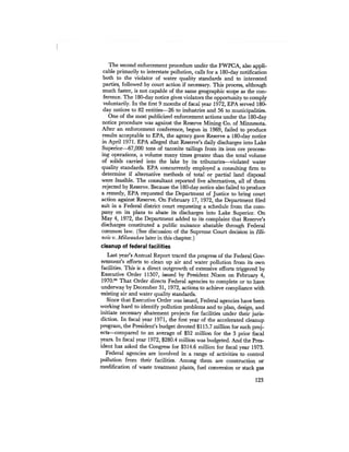 August 1972 The Second Annual Report Of The Council On Environmental Quality