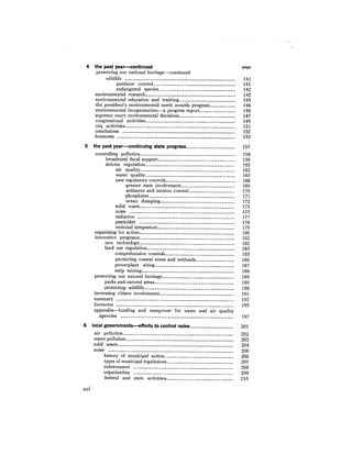 August 1972 The Second Annual Report Of The Council On Environmental Quality