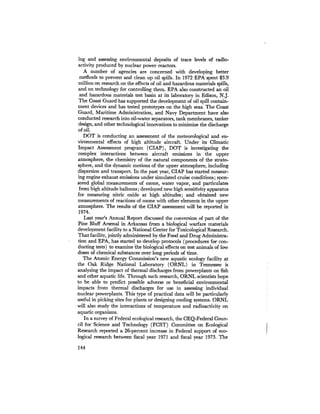 August 1972 The Second Annual Report Of The Council On Environmental Quality