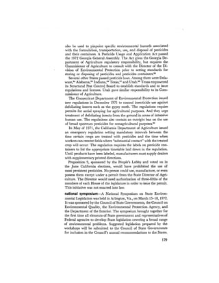 August 1972 The Second Annual Report Of The Council On Environmental Quality