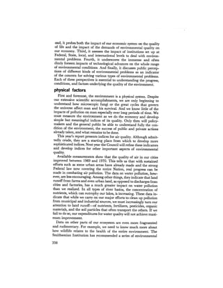 August 1972 The Second Annual Report Of The Council On Environmental Quality