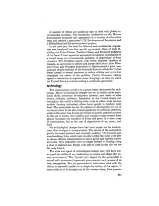 August 1972 The Second Annual Report Of The Council On Environmental Quality