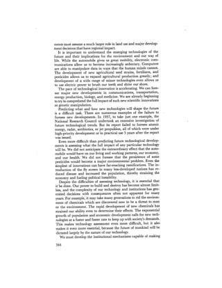 August 1972 The Second Annual Report Of The Council On Environmental Quality