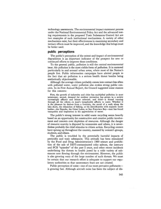 August 1972 The Second Annual Report Of The Council On Environmental Quality