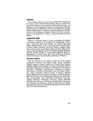 August 1972 The Second Annual Report Of The Council On Environmental Quality