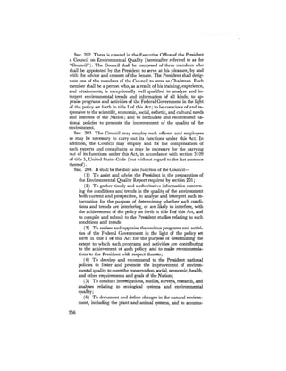 August 1972 The Second Annual Report Of The Council On Environmental Quality