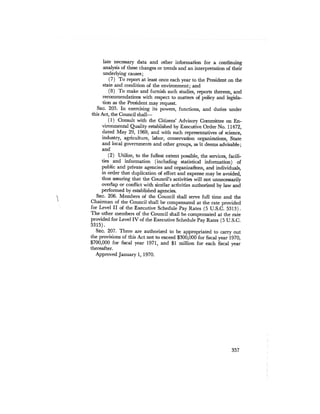 August 1972 The Second Annual Report Of The Council On Environmental Quality