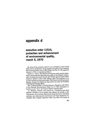 August 1972 The Second Annual Report Of The Council On Environmental Quality