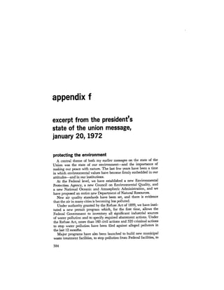 August 1972 The Second Annual Report Of The Council On Environmental Quality