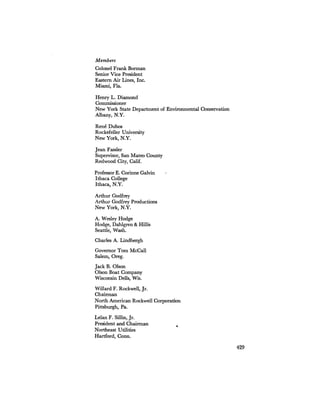 August 1972 The Second Annual Report Of The Council On Environmental Quality