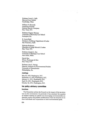 August 1972 The Second Annual Report Of The Council On Environmental Quality