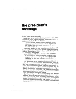 August 1972 The Second Annual Report Of The Council On Environmental Quality