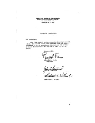 August 1973 The Third Annual Report Of The Council On Environmental Quality