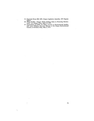 August 1973 The Third Annual Report Of The Council On Environmental Quality