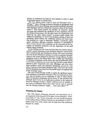 August 1973 The Third Annual Report Of The Council On Environmental Quality