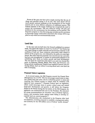 August 1973 The Third Annual Report Of The Council On Environmental Quality