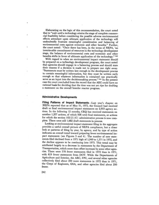 August 1973 The Third Annual Report Of The Council On Environmental Quality