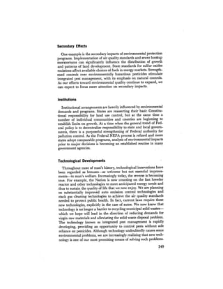 August 1973 The Third Annual Report Of The Council On Environmental Quality