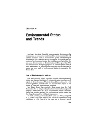 August 1973 The Third Annual Report Of The Council On Environmental Quality