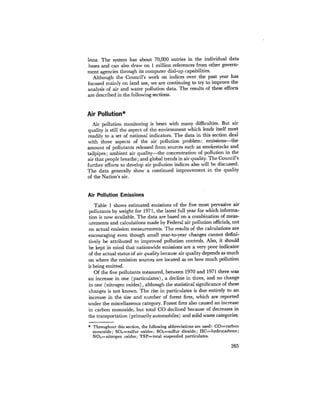 August 1973 The Third Annual Report Of The Council On Environmental Quality