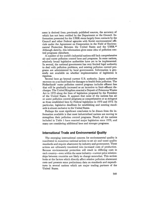 August 1973 The Third Annual Report Of The Council On Environmental Quality