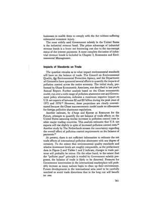 August 1973 The Third Annual Report Of The Council On Environmental Quality