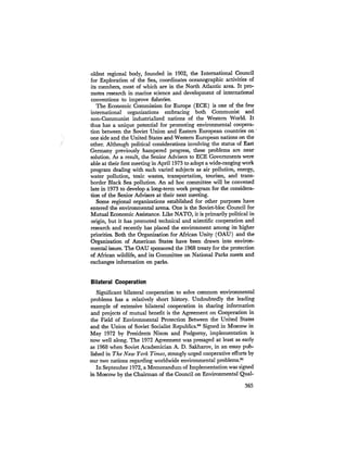 August 1973 The Third Annual Report Of The Council On Environmental Quality