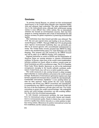 August 1973 The Third Annual Report Of The Council On Environmental Quality