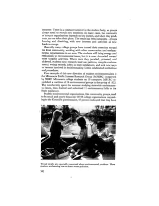 August 1973 The Third Annual Report Of The Council On Environmental Quality