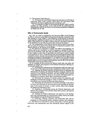 August 1973 The Third Annual Report Of The Council On Environmental Quality