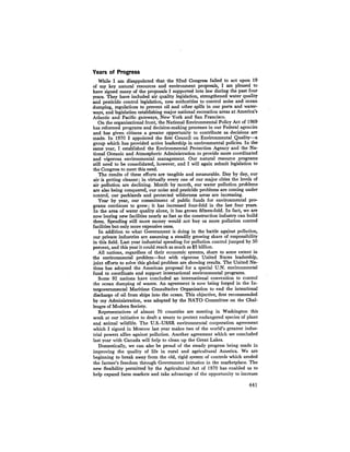 August 1973 The Third Annual Report Of The Council On Environmental Quality