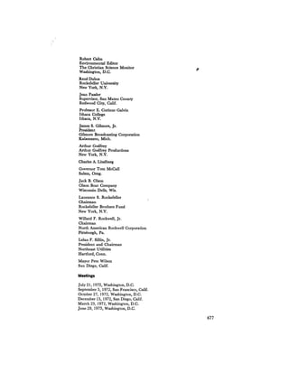 August 1973 The Third Annual Report Of The Council On Environmental Quality