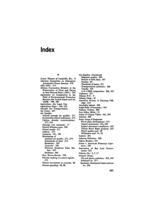 August 1973 The Third Annual Report Of The Council On Environmental Quality