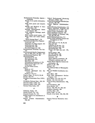August 1973 The Third Annual Report Of The Council On Environmental Quality