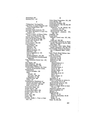 August 1973 The Third Annual Report Of The Council On Environmental Quality