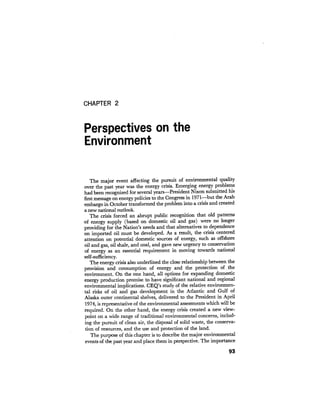 August 1974 The Fifth Annual Report Of The Council On Environmental Quality