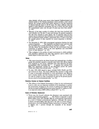 August 1974 The Fifth Annual Report Of The Council On Environmental Quality