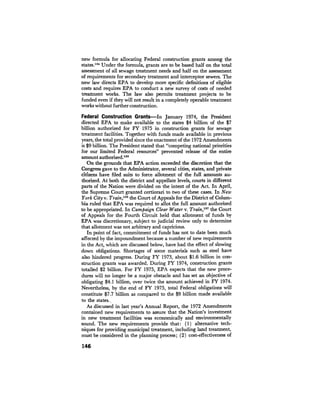 August 1974 The Fifth Annual Report Of The Council On Environmental Quality